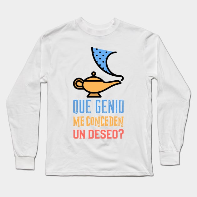 Que Genio Long Sleeve T-Shirt by dgutpro87